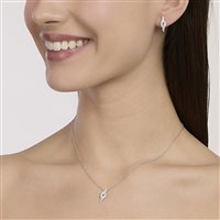 Orecchini Mabina Donna Melody in Argento Zircone 563964 - 563964